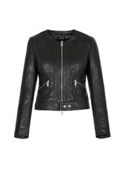 Women's leather transitional jacket KURDS-0313-1149(Z21)-03