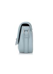 Niebieska torebka damska typu saddle bag TOREC-0758-61(W23)-03