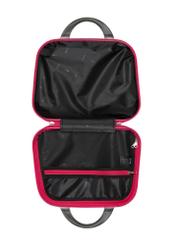 Kosmetyczka podróżna WALAB-0040-5E-14(W26), widok produktu w środku na białym tle.