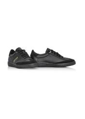 Black leather women's sneakers BUTYD-1143-99(Z24) photo 2