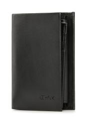 Skórzany czarny duży portfel damski PORMS-0661-99(Z25)