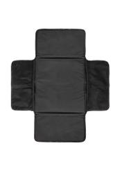 Pudroworóżowa torba dla mamy TOREN-0308-5A(W26) - widok produktu z góry na białym tle. 