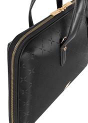 Black women's laptop bag TOREN-0258A-99(Z24)-06