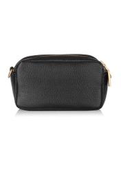 Black leather small women's handbag TORES-1039-99(Z24)-03