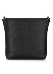 Black leather shoulder bag TORES-1032-99(Z24)-06