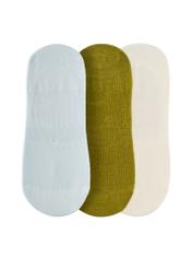 Zestaw stopek damskich ZESDT-0029-7A(W26)- widok produktu od góry, na białym tle. 