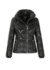 Women's quilted leather jacket KURDS-0337-5339(Z21)-03