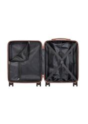 Walizka mała na kółkach WALAB-0084-7D-19(W26), widok produktu w środku na białym tle.