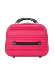 Kosmetyczka podróżna WALAB-0040-5E-14(W26), widok produktu z tyłu na białym tle.