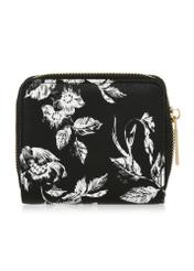 Women's small wallet in floral pattern POREC-0393-99(Z24)-02