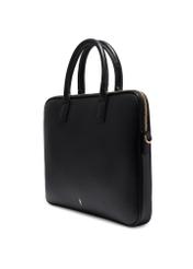 Czarna elegancka skórzana torba na laptopa TORES-1344-9I(Z26)