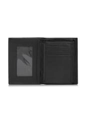 Black leather men's wallet PORMS-0621-99(Z24)-03