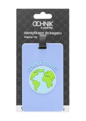 Identyfikator do bagażu AW-012-0009-7P(W26), widok produktu z przodu na białym tle.