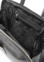 Czarna teczka damska z kieszenią na laptop TOREN-0258-99(Z23)-07