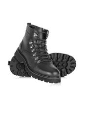 Black leather men's boots BUTYM-0467-99(Z24) pic. 5