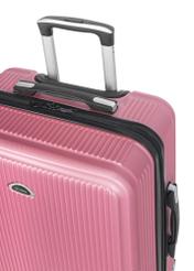 Walizka średnia na kółkach WALAB-0053-5C-24(W26), widok rączki produktu na białym tle.