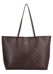 Sygnowana torebka damska shopper TOREC-1299-1P(Z26), widok produktu z przodu na białym tle.