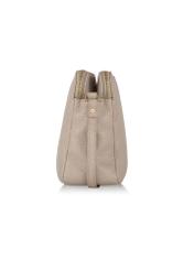 Beige leather women's handbag TORES-1057-80(Z24)-03