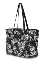 Classic women's handbag with print TOREC-0958-98(Z24)-03