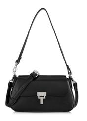 Small trapezoid handbag made of imitation leather TOREC-0957-99(Z24)-01