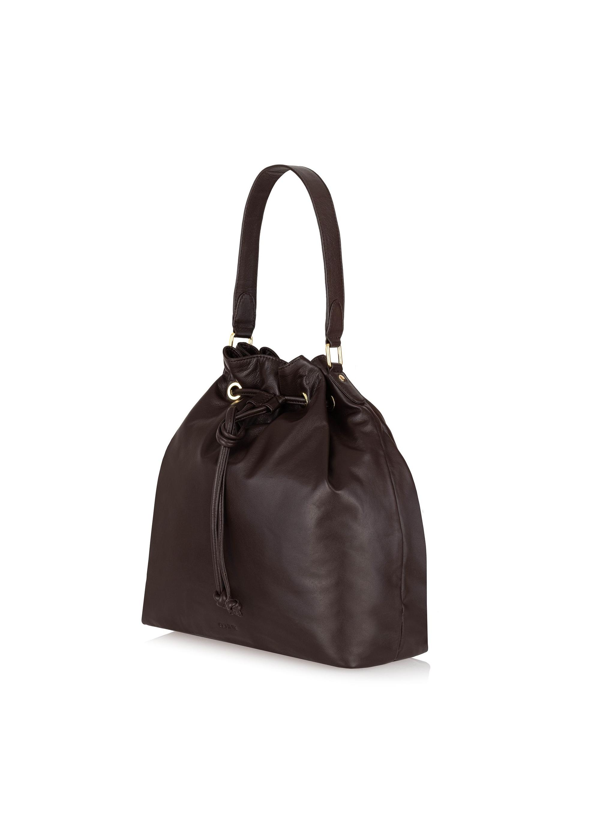 Pojemna skórzana torebka shopper damska TORES-1025-89(Z24)-04