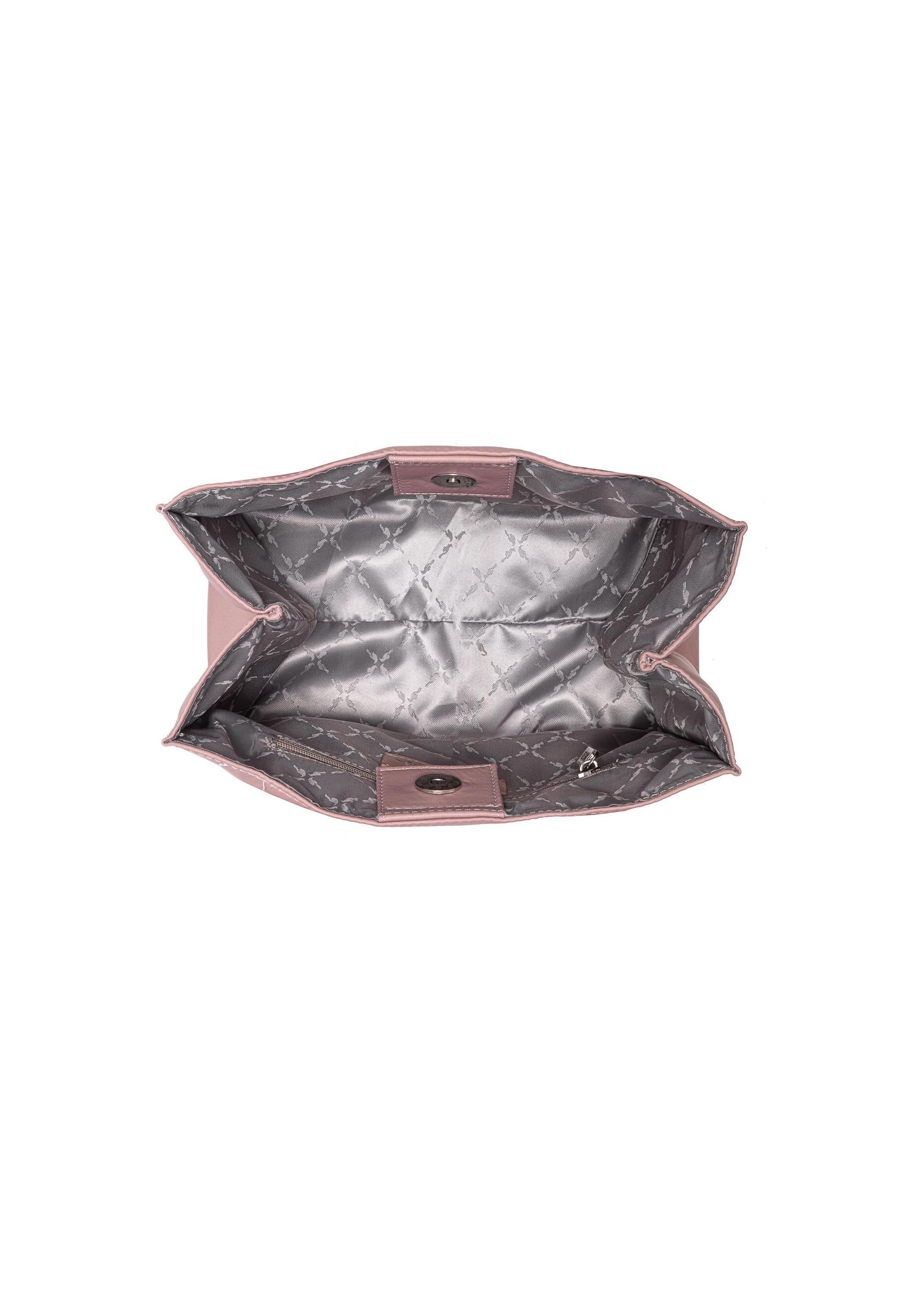 Różowa torebka damska typu tote bag TOREN-0249-31(W23)-04