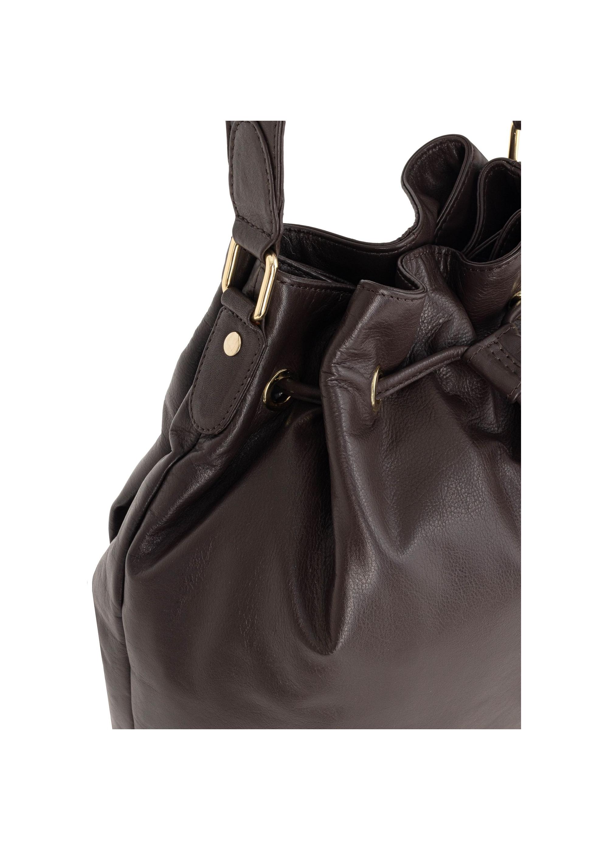 Pojemna skórzana torebka shopper damska TORES-1025-89(Z24)-08