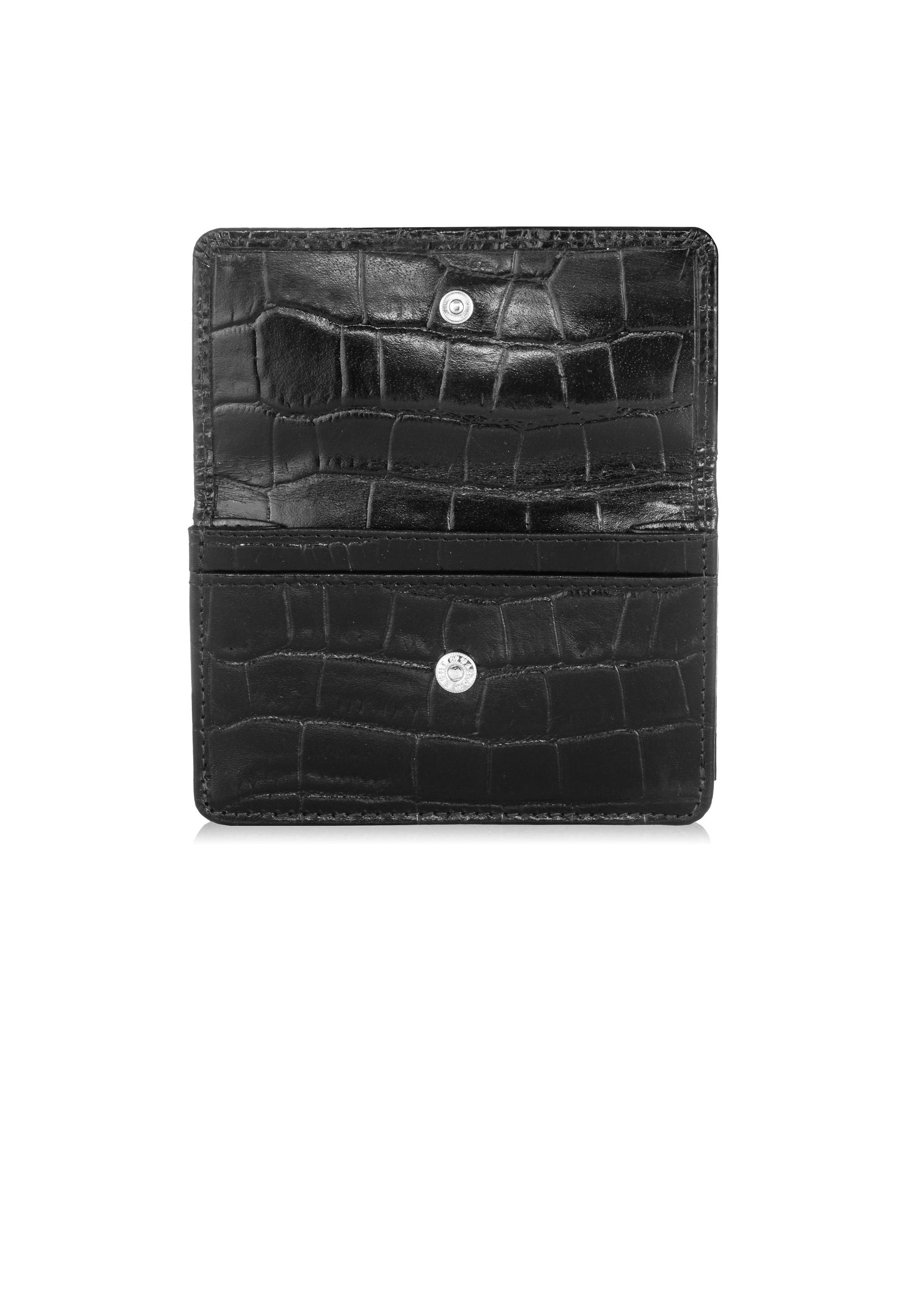 Damskie etui na karty croco PORES-0845-99(W23)-02