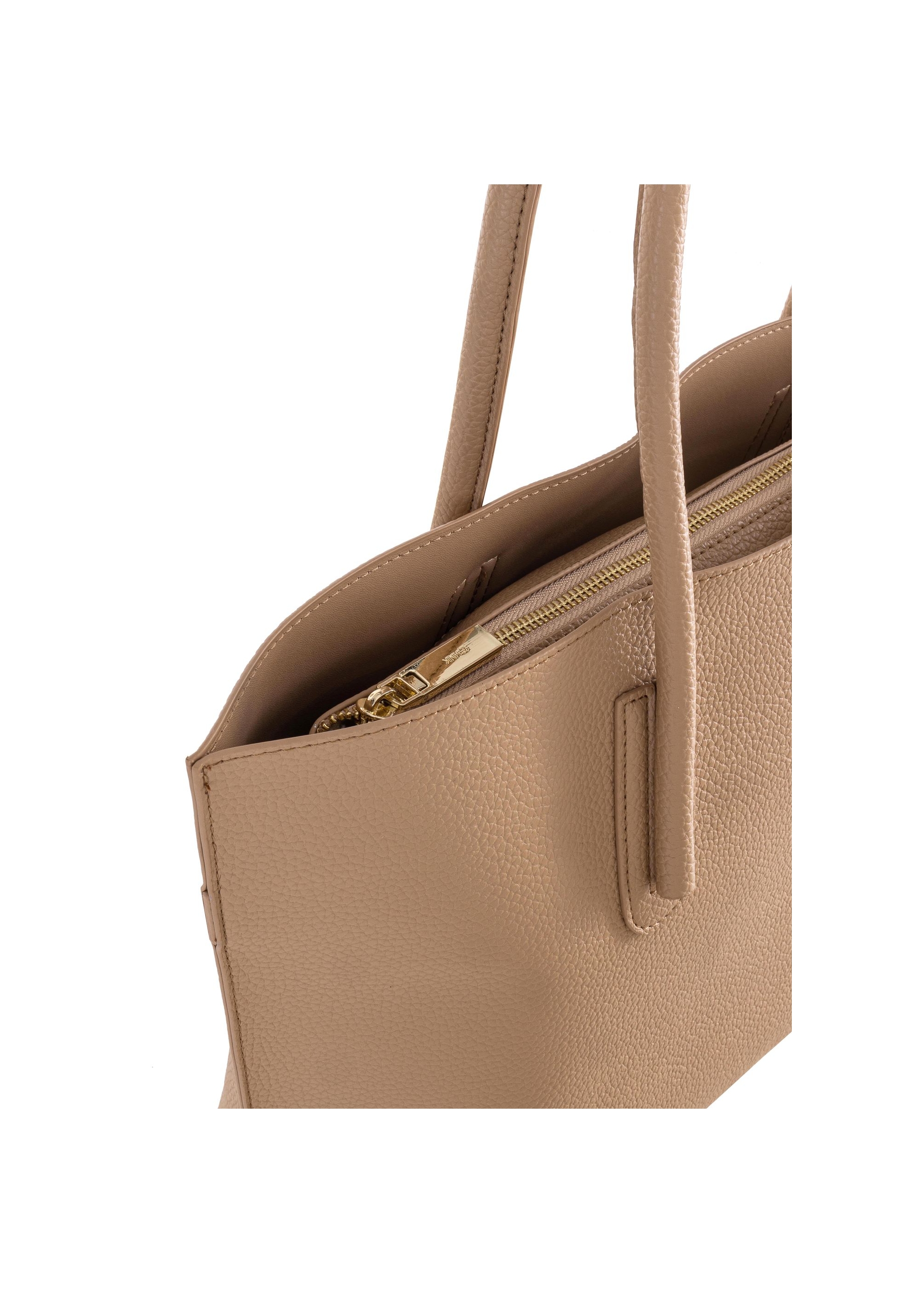 Beżowa torebka shopper damska TOREC-0938A-82(W25)-07