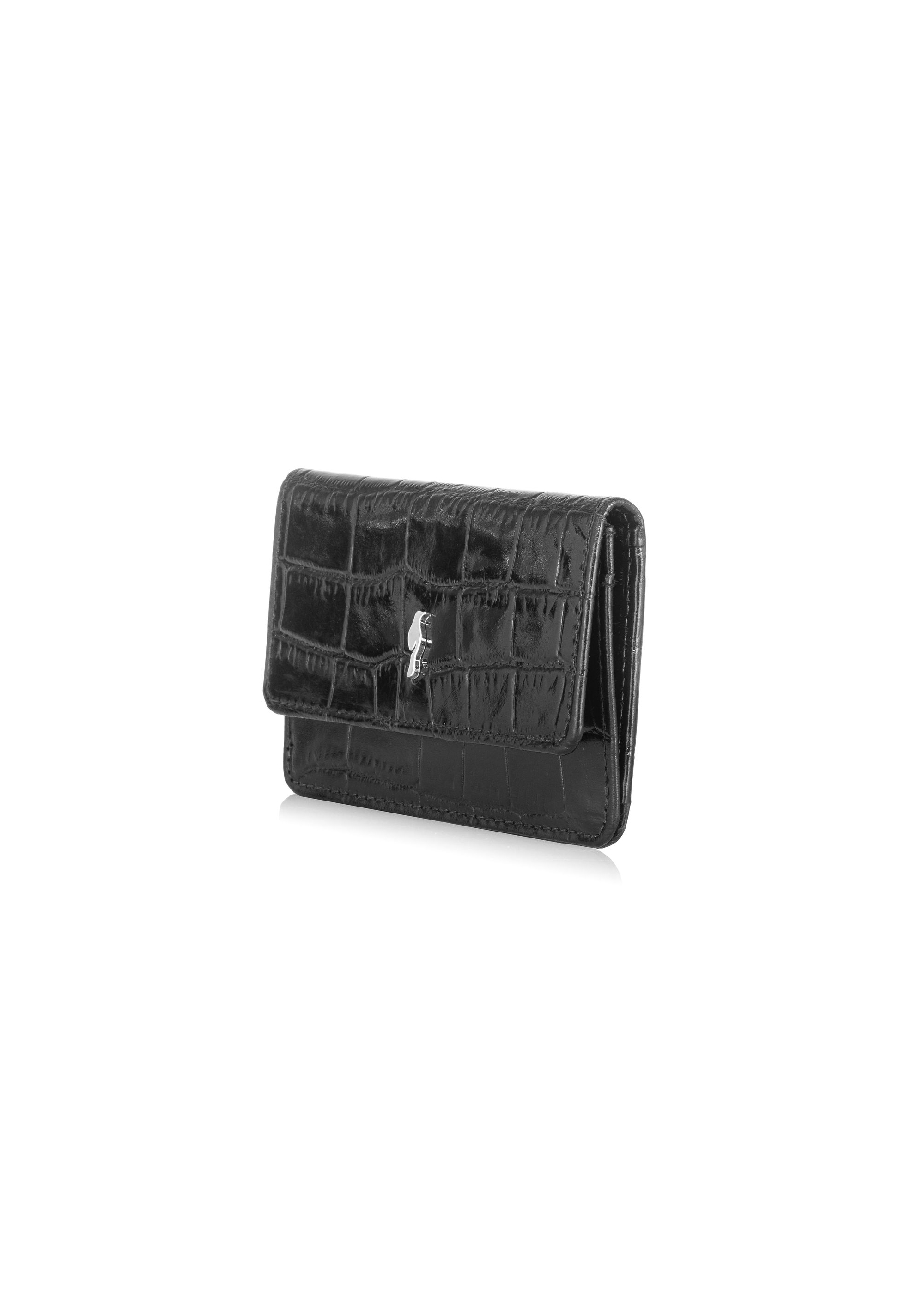 Damskie etui na karty croco PORES-0845-99(W23)-03