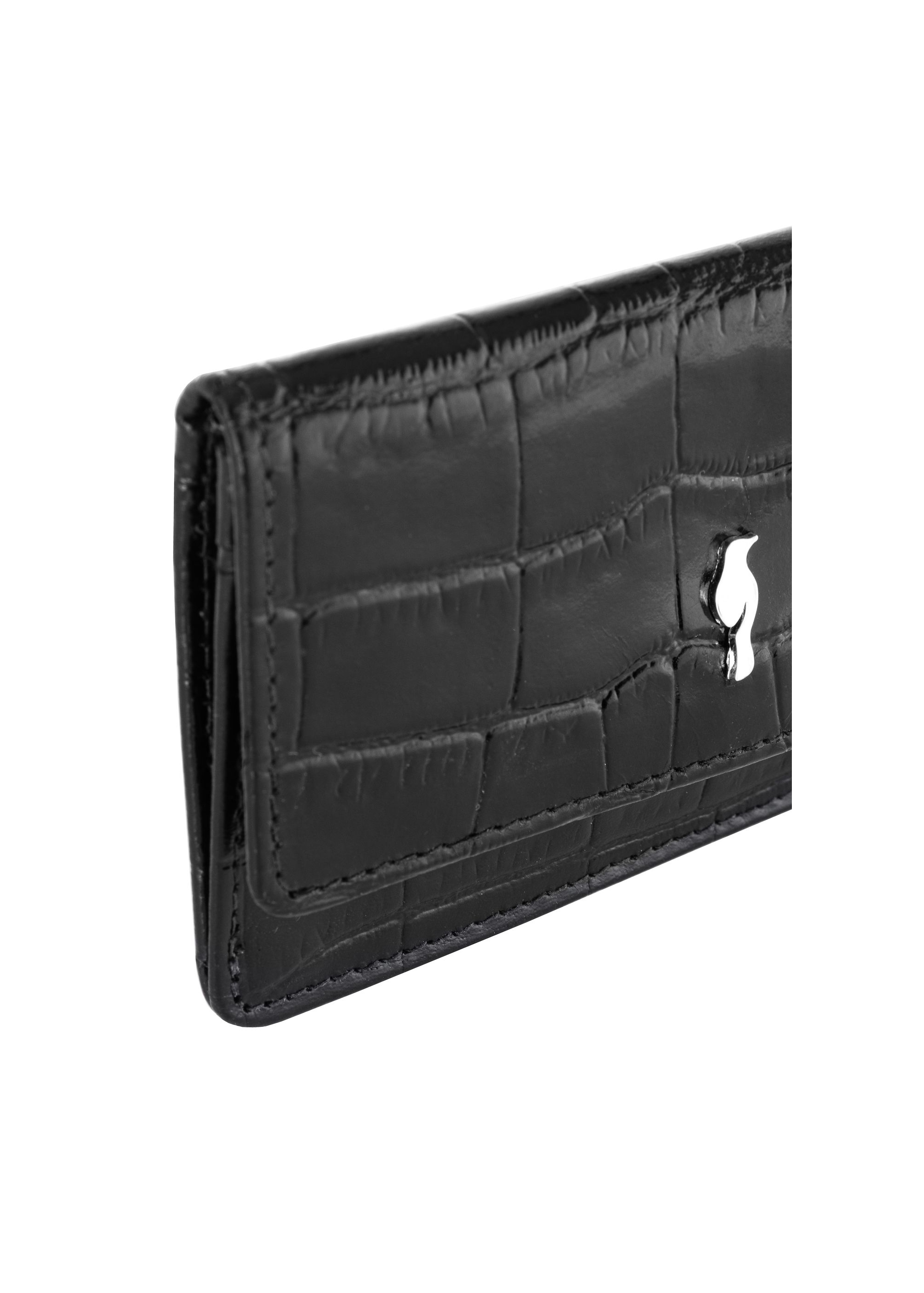 Damskie etui na karty croco PORES-0845-99(W23)-05