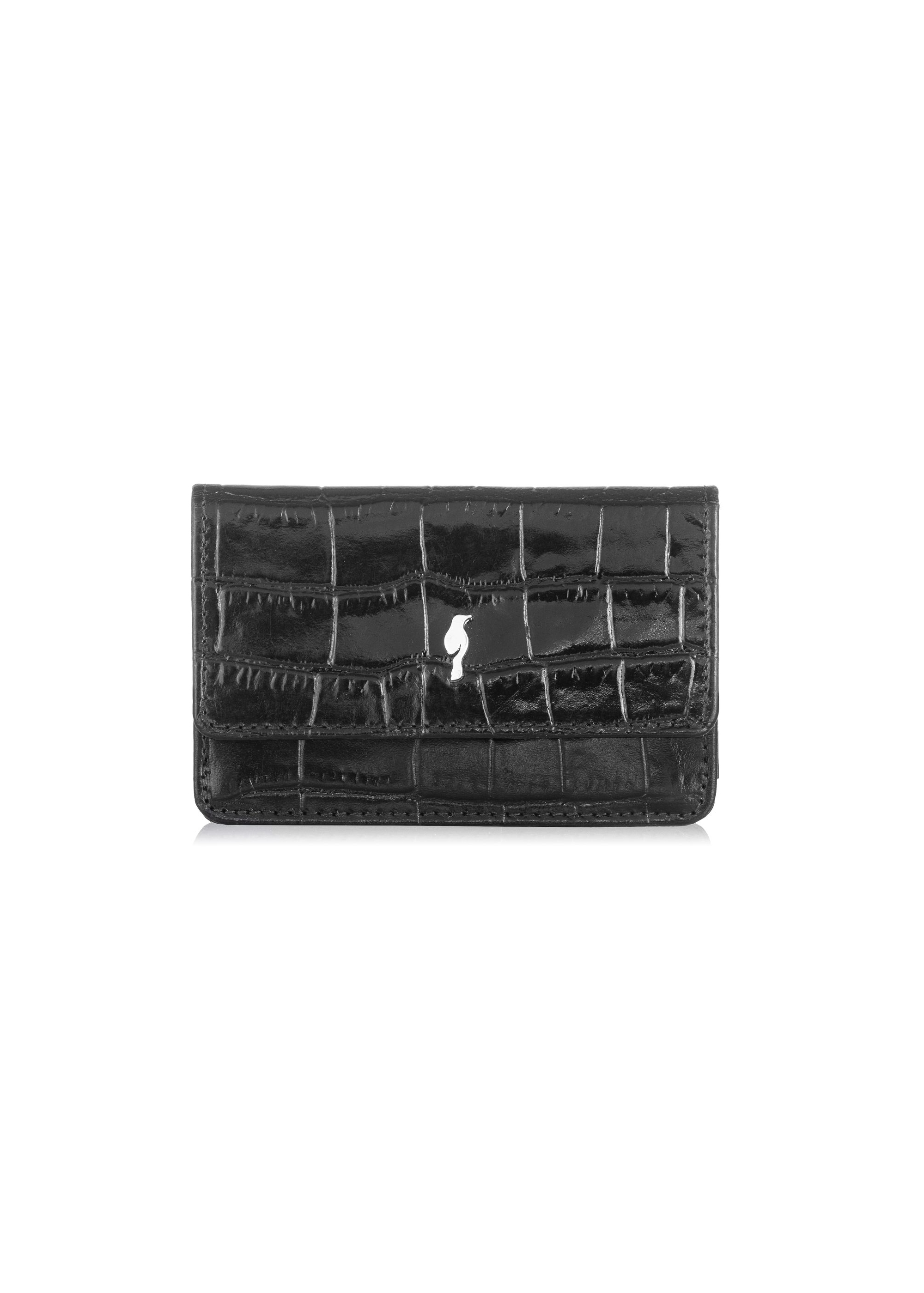 Damskie etui na karty croco PORES-0845-99(W23)-01