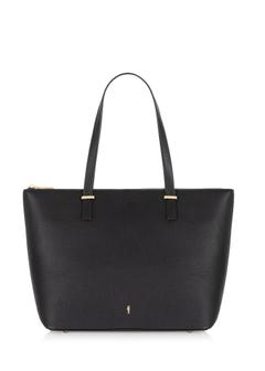 Elegancka czarna torebka shopper damska TOREC-0953-99(Z24)