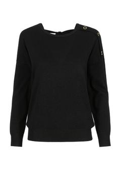 Sweter z wiązaniem na plecach damski SWEDT-0189-99(Z23)
