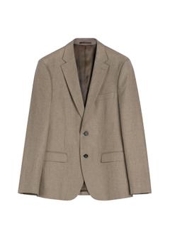 Ciemnobrązowa garniturowa marynarka męska MARMT-0013-1I(W26)