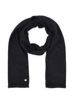 Kaszmirowy czarny szalik damski SZADT-0093-99(Z26)