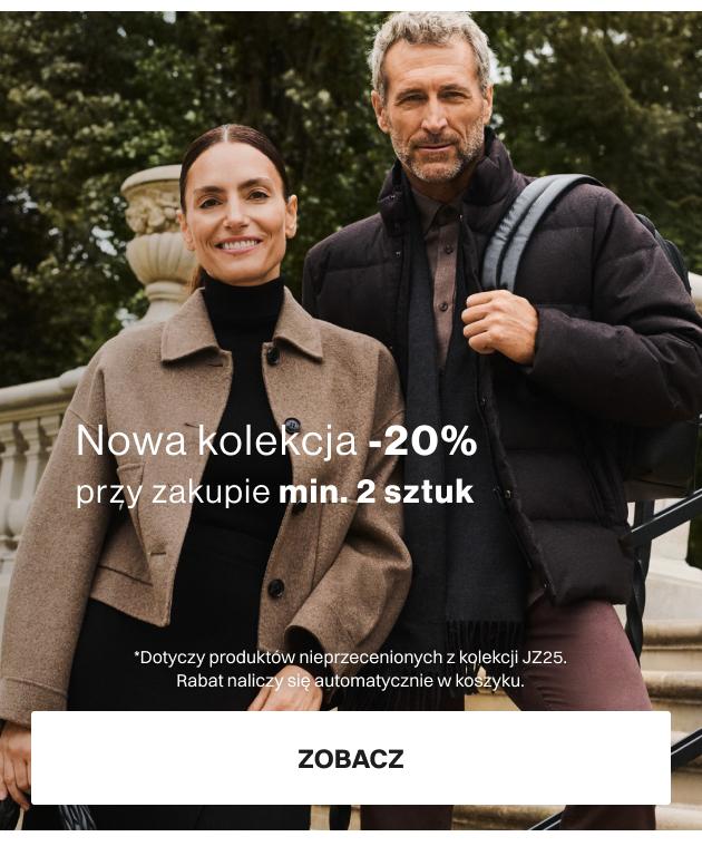 Nowa kolekcja -20% przy zakupie min. 2 sztuk
