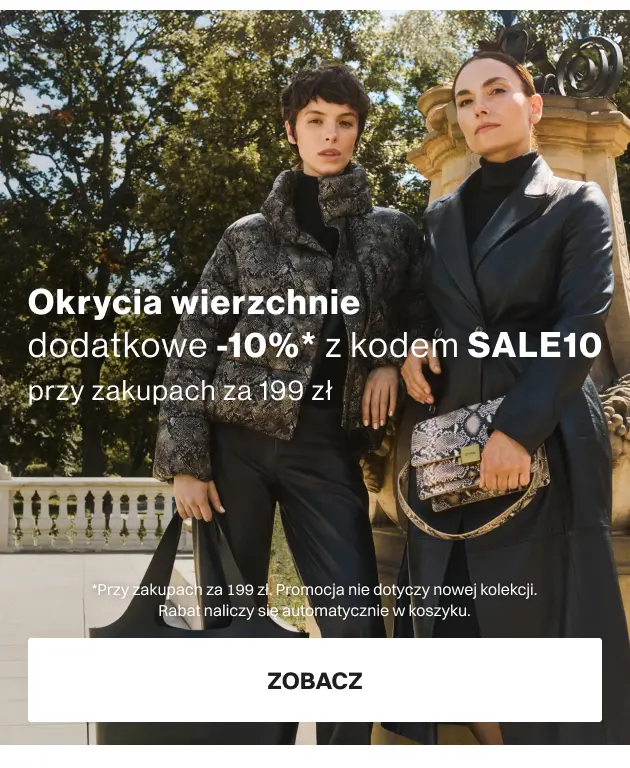 Okrycia wierzchnie dodatkowe -10% z kodem SALE10