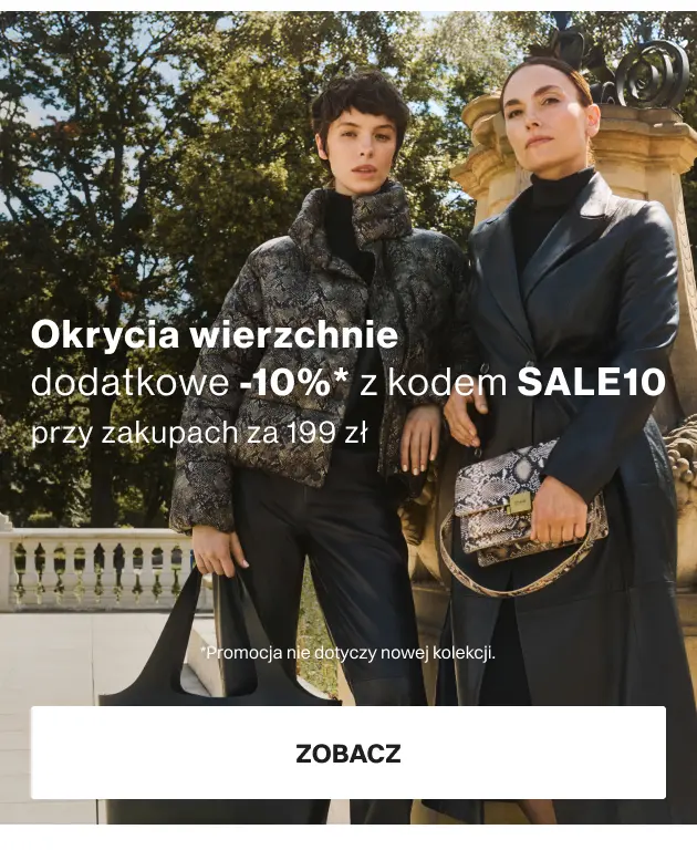 Okrycia wierzchnie dodatkowe -10% z kodem SALE10