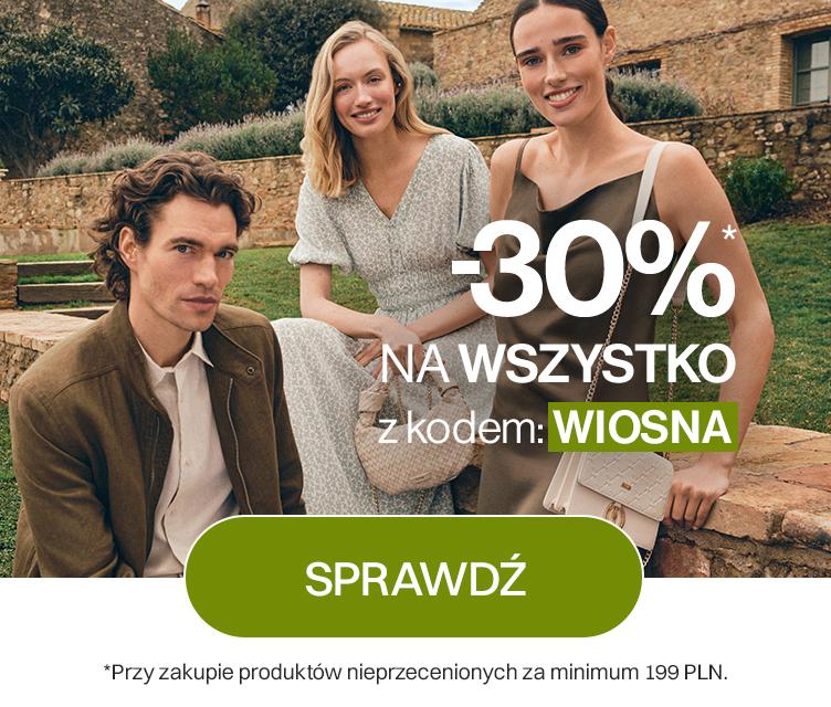 Nowa kolekcja -30% z kodem WIOSNA