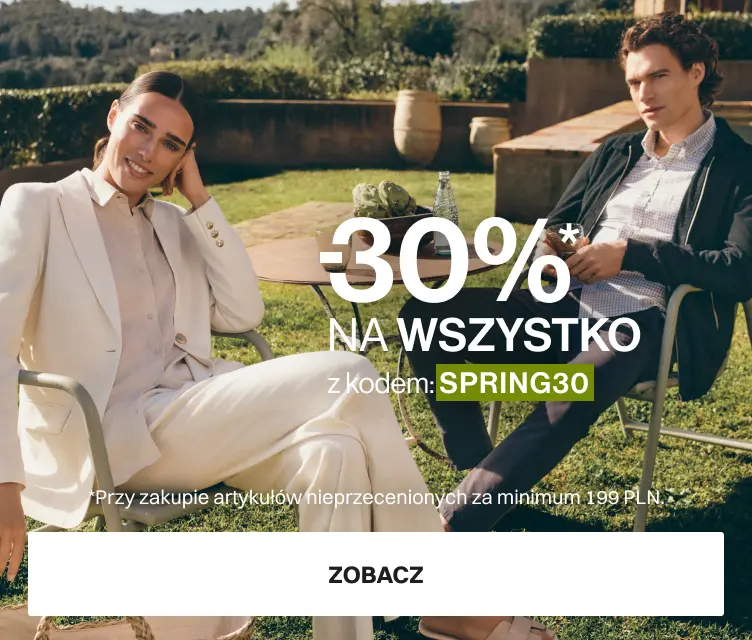 wszystko -30% z kodem SPRING30