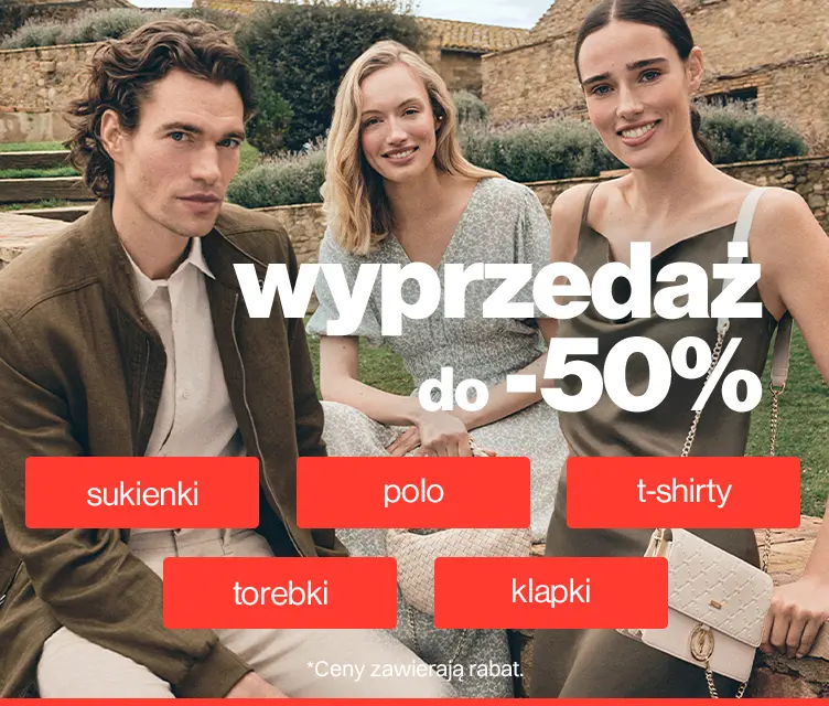 Wyprzedaż do -50%