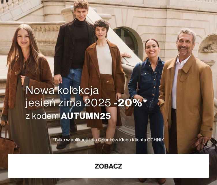 -20% nowa kolekcja jesień-zima 2025 z kodem AUTUMN25