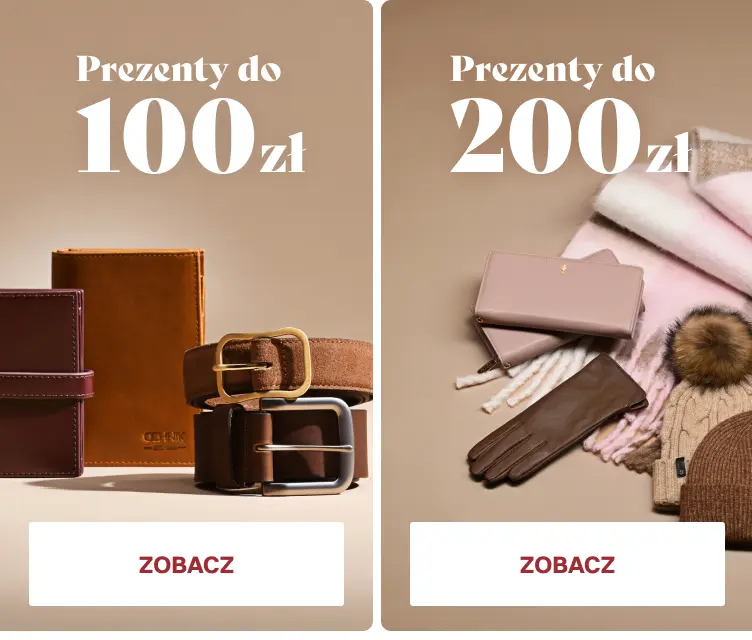 Prezenty do 100 zł i 200 zł