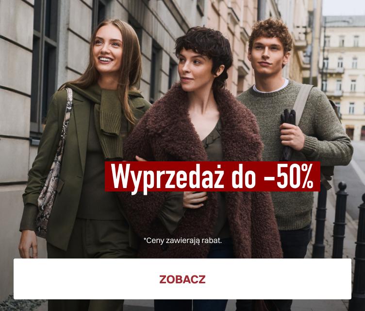 Wyprzedaż do -50%