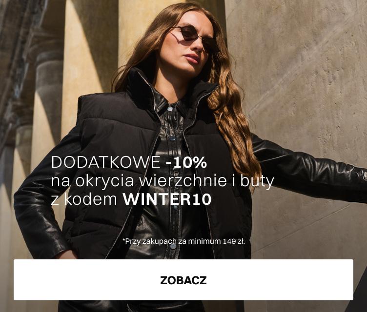 dodatkowe -10% na okrycia wierzchnie i buty