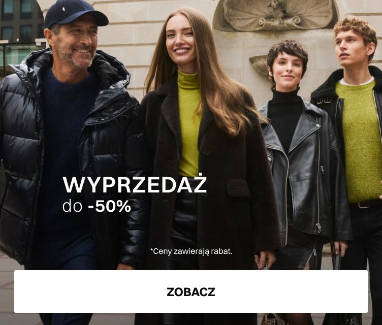 Wyprzedaż do -50%