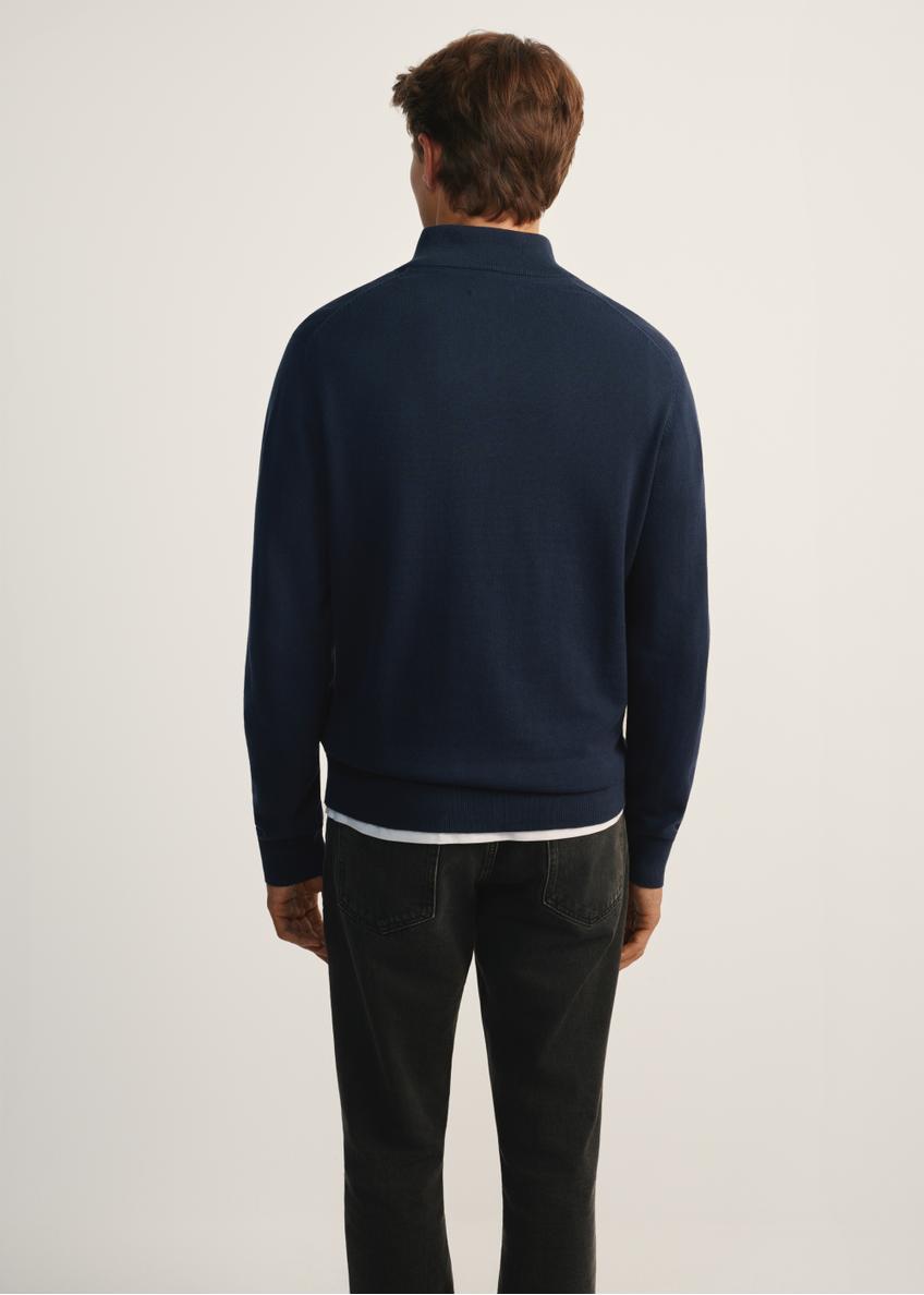 Granatowy sweter męski SWEMT-0174-68(Z25)