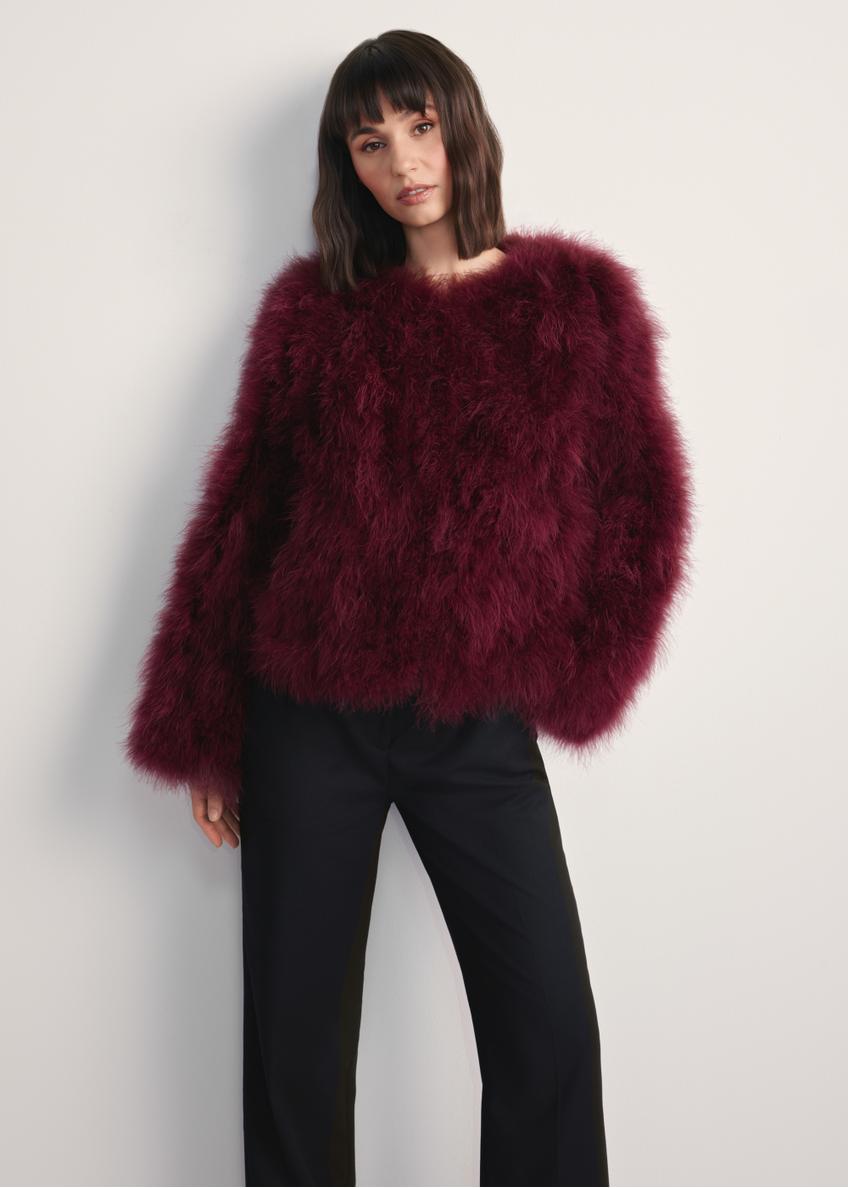 Kurtka damska z piór indyczych FUTDF-0097A-3183(Z25)