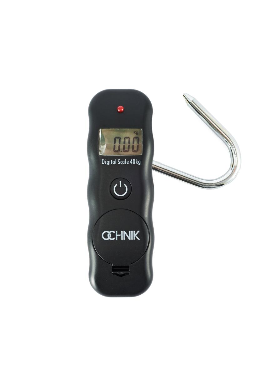 Cyfrowa waga do bagażu AW-010-0001-99(W25), widok produktu przodem bez opakowania na białym tle.